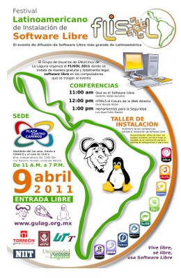 Poster FLISOL 2011