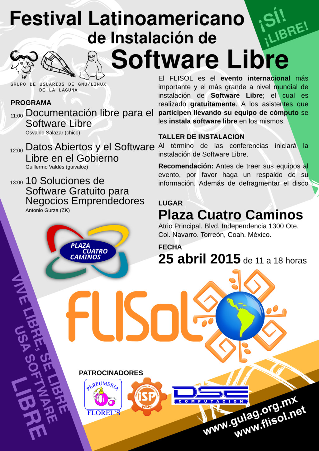 FLISOL 2015 Mexico